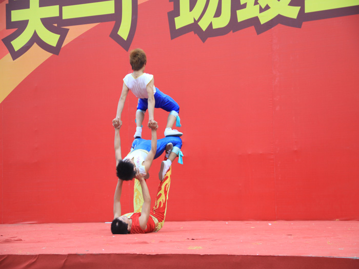 天一廣場開業慶典雜技表演