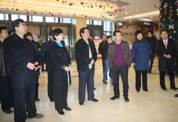 省、市政協委員蒞臨天一廣場視察指導